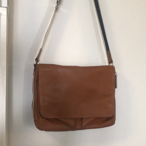Coach Heritage Leather Messenger Bag